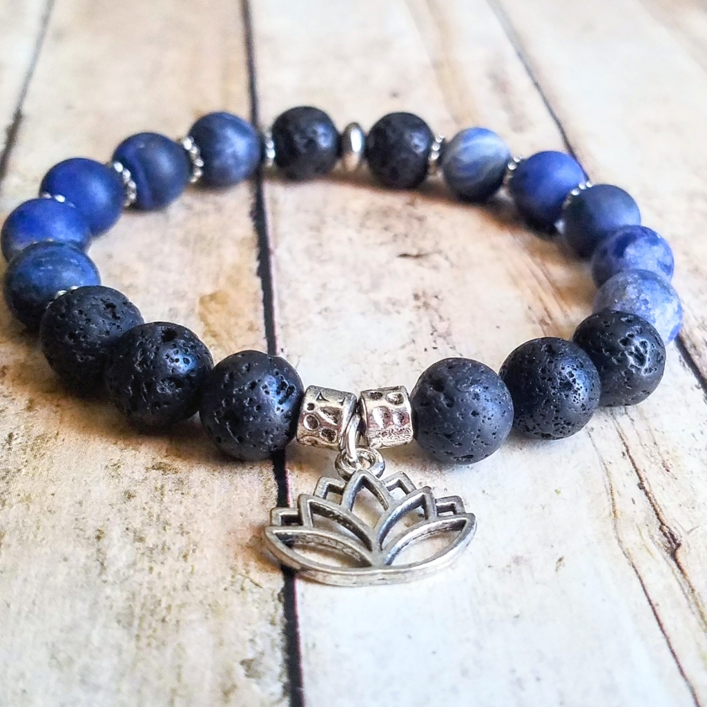 Sodalite Diffuser Bracelet